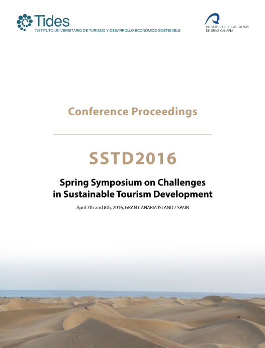 Spring Symposium on Challenges in Sustainable Tourism Development (SSTD2016)